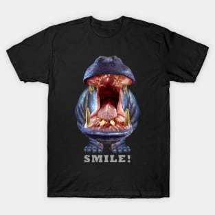 Hippopotamus Smile T-Shirt